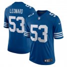 Men's Darius Leonard Royal Indianapolis Colts Alternate Vapor Limited Jersey