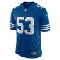 Men's Darius Leonard Royal Indianapolis Colts Alternate Vapor Limited Jersey