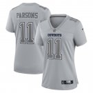 Micah Parsons Dallas Cowboys Women's Atmosphere Fashion Game Jersey - Gray