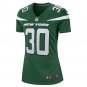 Michael Carter II New York Jets Women's Game Jersey - Gotham Green