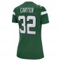 Michael Carter New York Jets Women's Game Jersey - Gotham Green