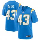 Michael Davis Los Angeles Chargers Game Jersey - Powder Blue