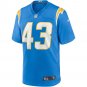 Michael Davis Los Angeles Chargers Game Jersey - Powder Blue