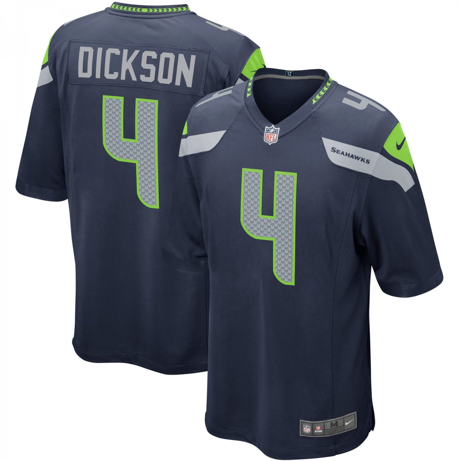 Michael Dickson Seattle Seahawks Player Game Jersey - College Navy