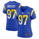Michael Hoecht Los Angeles Rams Women's Game Player Jersey - Royal