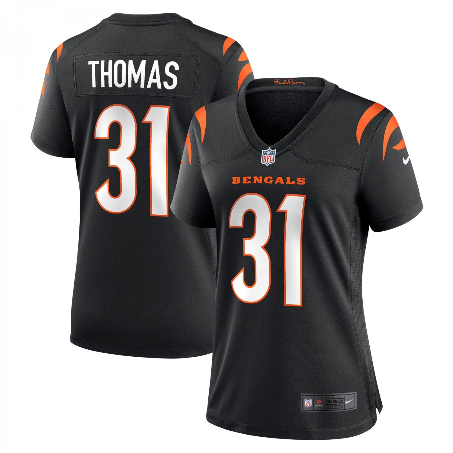 Michael Thomas Cincinnati Bengals Women's Game Jersey - Black