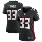Michael Turner Atlanta Falcons Women's Game Retired Player Jersey - Black