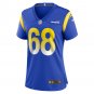 Mike McAllister Los Angeles Rams Women's Home Game Jersey - Royal