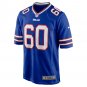 Mitch Morse Buffalo Bills Game Player Jersey - Royal