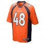 Mitchell Fraboni Denver Broncos Team Game Jersey - Orange