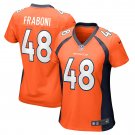Mitchell Fraboni Denver Broncos Women's Team Game Jersey - Orange