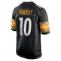 Mitchell Trubisky Pittsburgh Steelers Game Jersey - Black