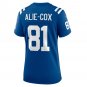 Mo Alie-Cox Indianapolis Colts Women's Team Game Jersey - Royal