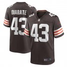 Mohamoud Diabate Cleveland Browns Team Game Jersey - Brown