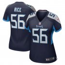 Monty Rice Tennessee Titans Women's Game Jersey - Navy