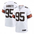 Myles Garrett Cleveland Browns Away Game Jersey - White
