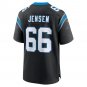 Nash Jensen Carolina Panthers Team Game Jersey - Black