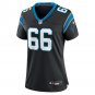 Nash Jensen Carolina Panthers Women's Team Game Jersey - Black