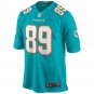 Nat Moore Miami Dolphins Game Retired Player Jersey - Aqua