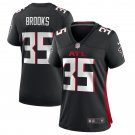 Natrone Brooks Atlanta Falcons Women's Team Game Jersey - Black