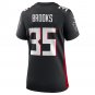 Natrone Brooks Atlanta Falcons Women's Team Game Jersey - Black