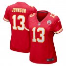 Nazeeh Johnson Kansas City Chiefs Women's Game Player Jersey - Red