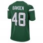 Nick Bawden New York Jets Women's Game Player Jersey - Gotham Green