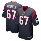 Nick Broeker Houston Texans Team Game Jersey - Navy
