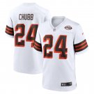 Nick Chubb Cleveland Browns 1946 Collection Alternate Game Jersey - White