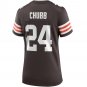Nick Chubb Cleveland Browns Women's Game Jersey - Brown
