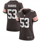 Nick Harris Cleveland Browns Women's Game Jersey - Brown