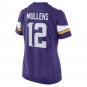 Nick Mullens Minnesota Vikings Women's Game Player Jersey - Purple