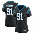 Nick Thurman Carolina Panthers Women's Team Game Jersey - Black