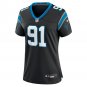 Nick Thurman Carolina Panthers Women's Team Game Jersey - Black