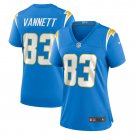 Nick Vannett Los Angeles Chargers Women's Team Game Jersey - Powder Blue