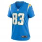 Nick Vannett Los Angeles Chargers Women's Team Game Jersey - Powder Blue