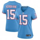 Nick Westbrook-Ikhine Tennessee Titans Women's Oilers Throwback Player Game Jersey - Light Blue