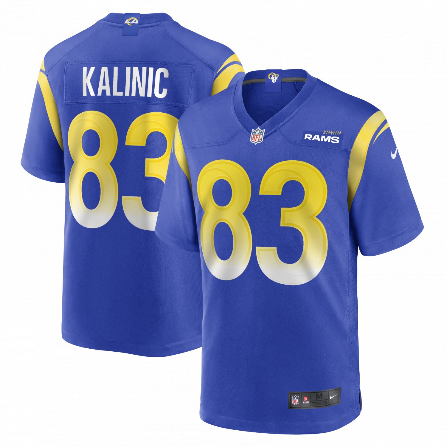 Nikola Kalinic Los Angeles Rams Game Jersey - Royal