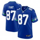 Noah Fant Seattle Seahawks Throwback Player Game Jersey - Royal