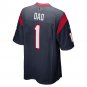 Number 1 Dad Houston Texans Game Jersey - Navy