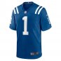 Number 1 Dad Indianapolis Colts Game Jersey - Royal