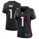 Number 1 Mom Atlanta Falcons Women's Game Jersey - Black
