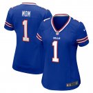 Number 1 Mom Buffalo Bills Women's Game Jersey - Royal