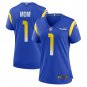Number 1 Mom Los Angeles Rams Women's Game Jersey - Royal
