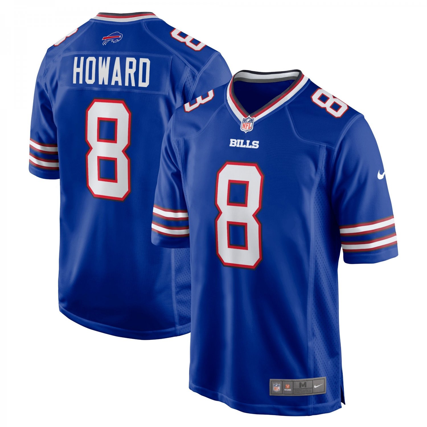 O.J. Howard Buffalo Bills Player Game Jersey - Royal