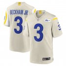Odell Beckham Jr. Los Angeles Rams Game Jersey - Bone
