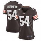 Ogbonnia Okoronkwo Cleveland Browns Women's Game Player Jersey - Brown