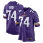 Oli Udoh Minnesota Vikings Game Jersey - Purple