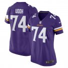 Oli Udoh Minnesota Vikings Women's Game Jersey - Purple