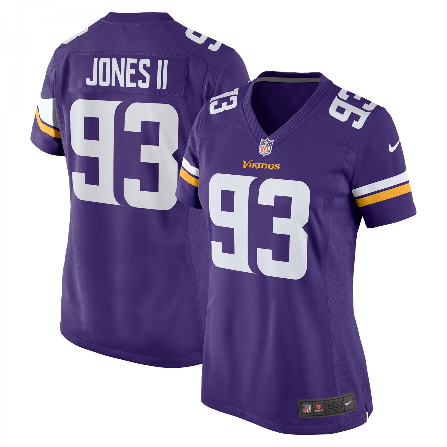 Patrick Jones II Minnesota Vikings Women's Game Jersey - Purple